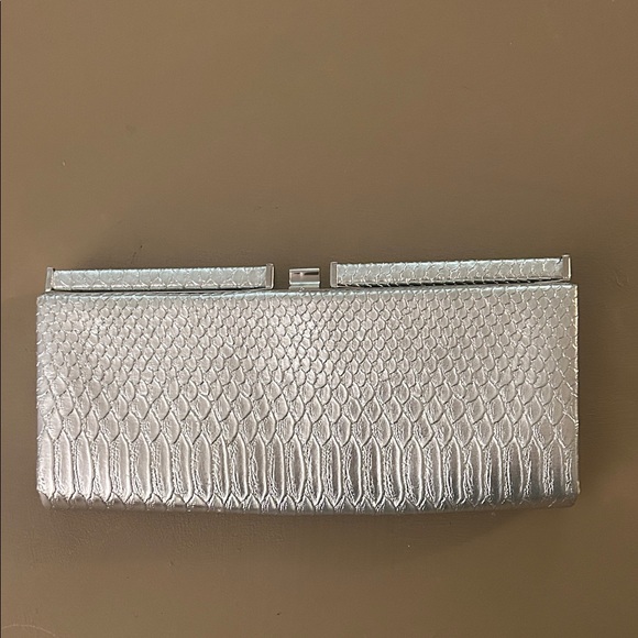 Elegant Silver Clutch